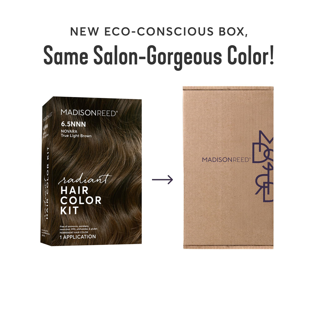 Madison Reed Radiant Hair Color Kit activator enhances consistent color development