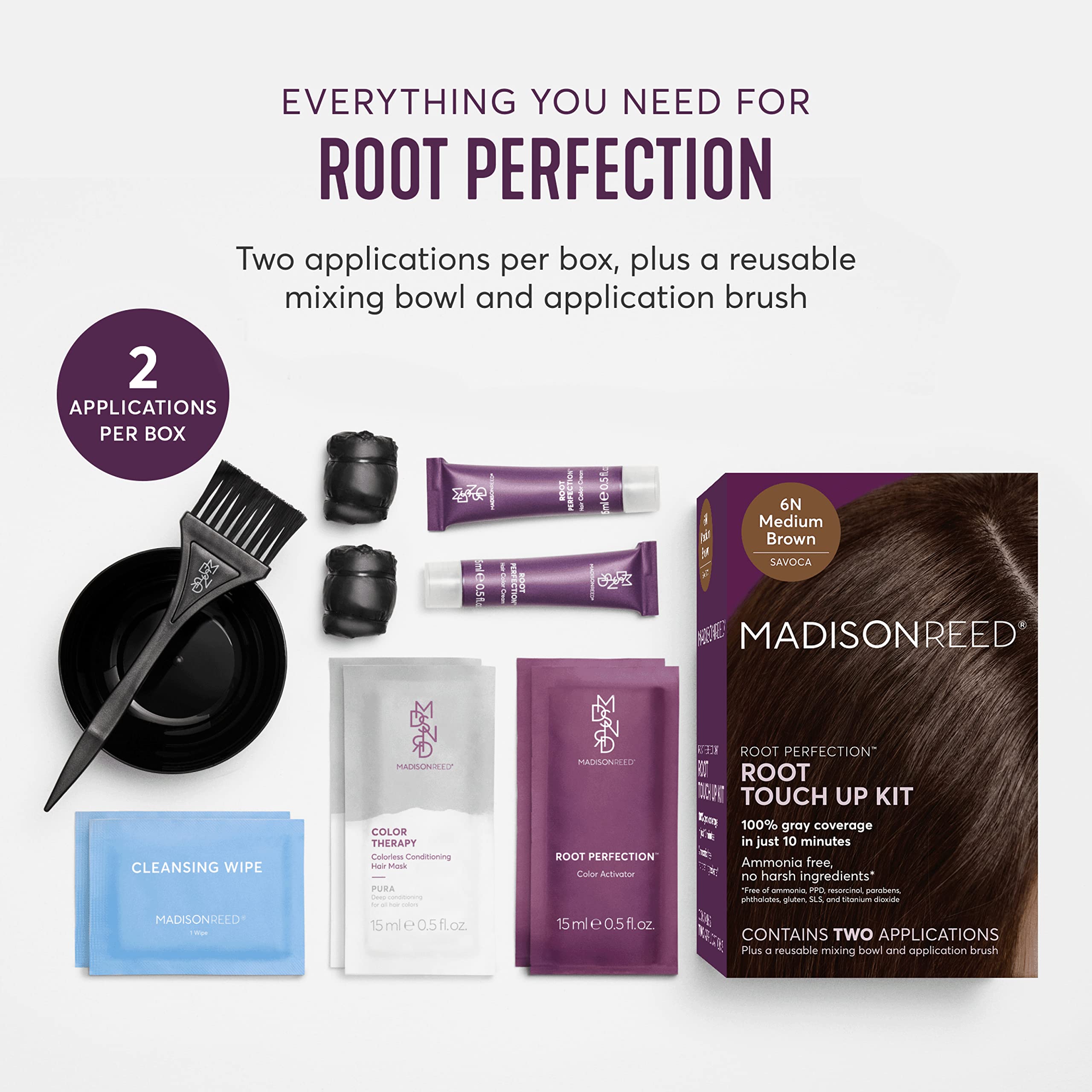 Madison Reed Root Perfection 10-minute application for fast touch-ups