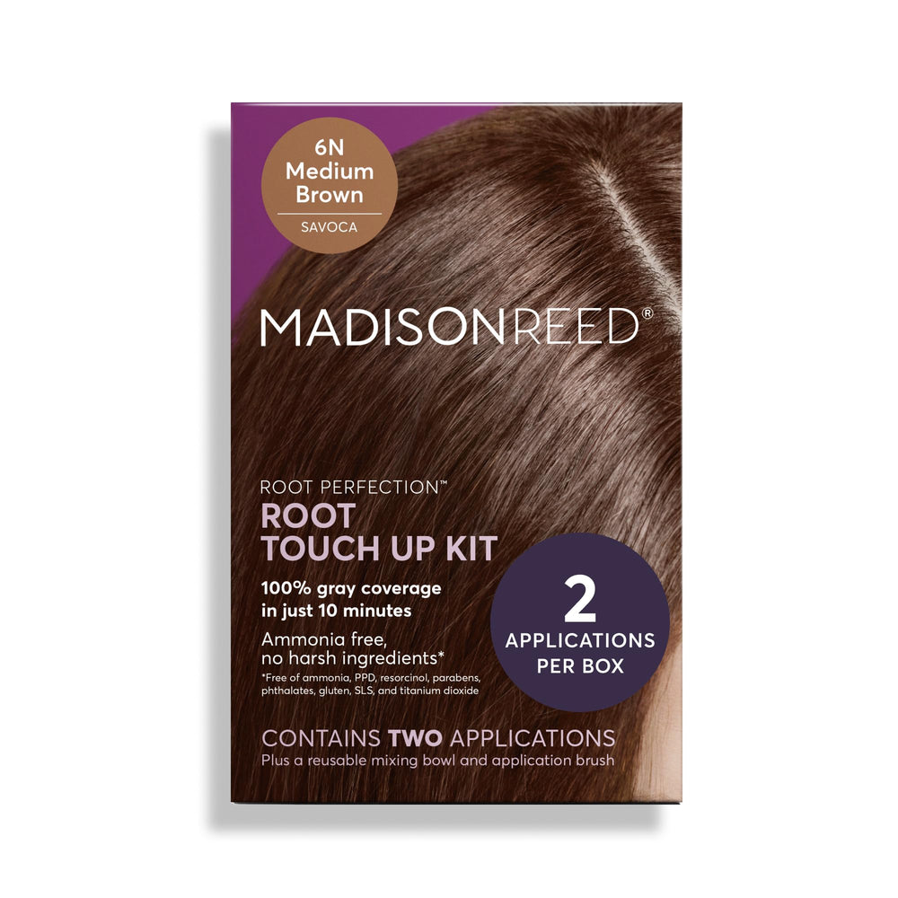Madison Reed Root Perfection 6N Savoca box for quick gray coverage