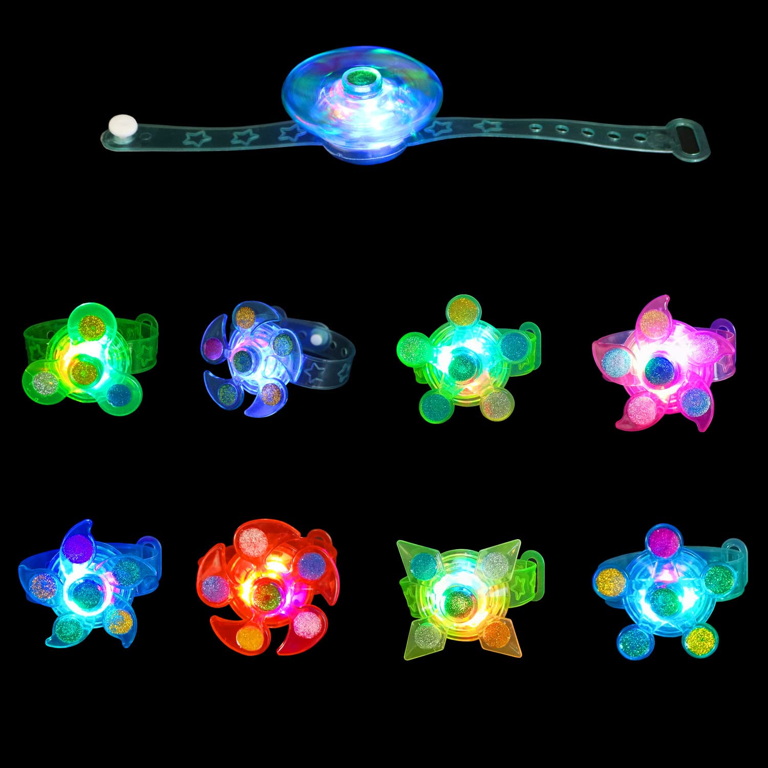 Maegawa party favor bracelet set suits pinatas, goodie bags, and rewards