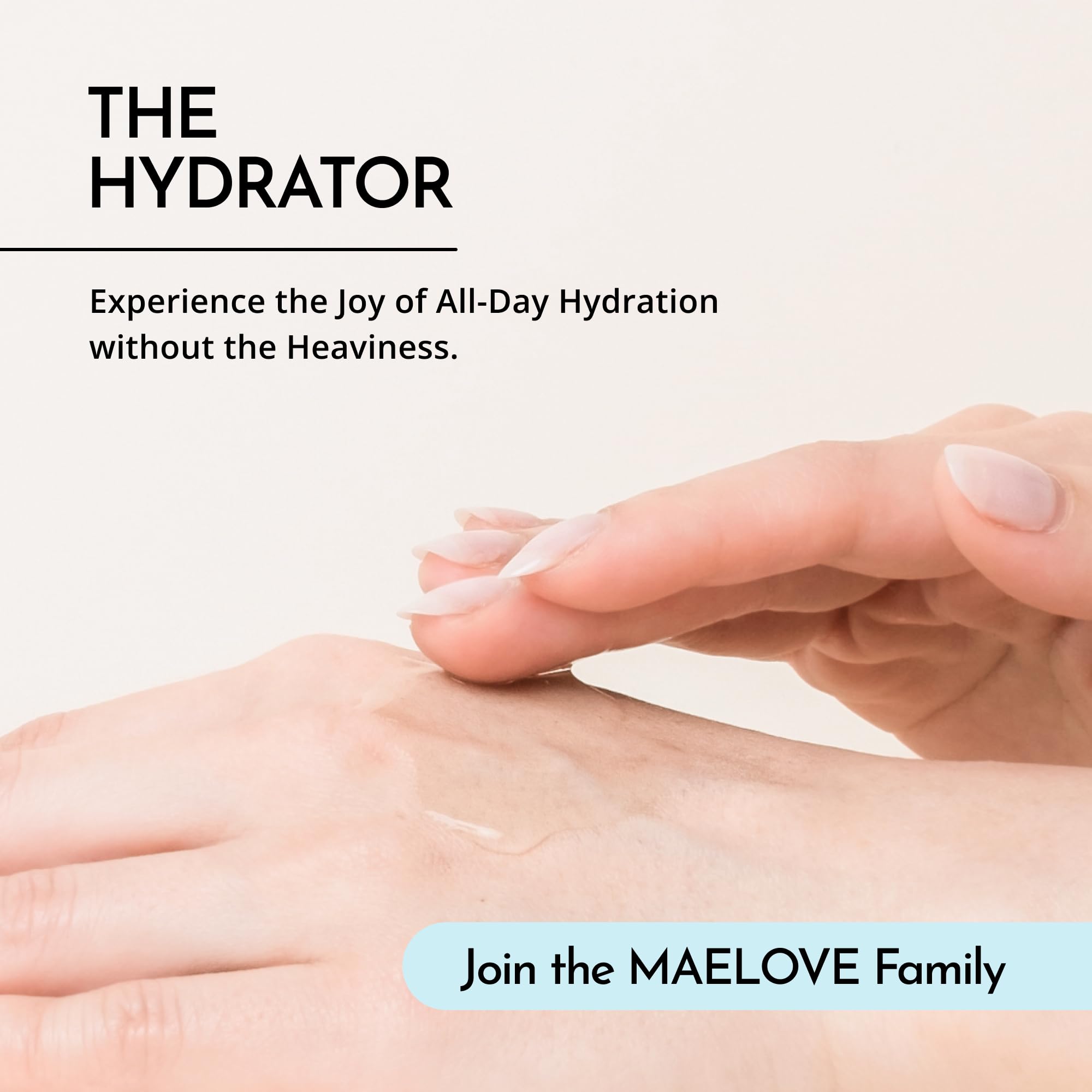 MAELOVE Hydrator label shows Made in USA for trusted manufacturing