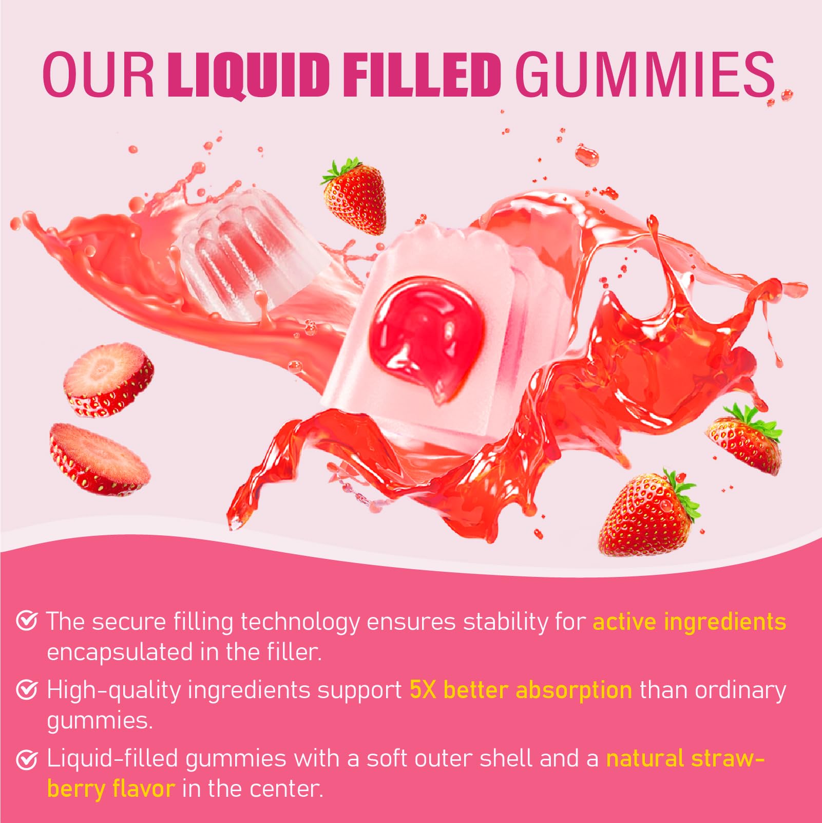 Maennyliy calcium gummies packaging for convenient daily use.