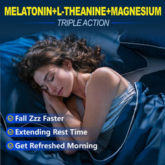 Maennyliy Melatonin Gummies on nightstand for bedtime use