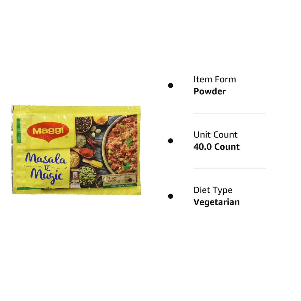 MAGGI Masala-ae-Magic ready dish with rich, flavorful finish.