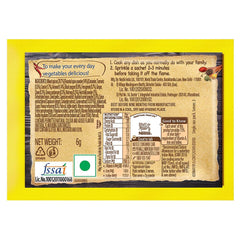 MAGGI Masala-ae-Magic sachet close-up highlighting fortified spices for nutrition.