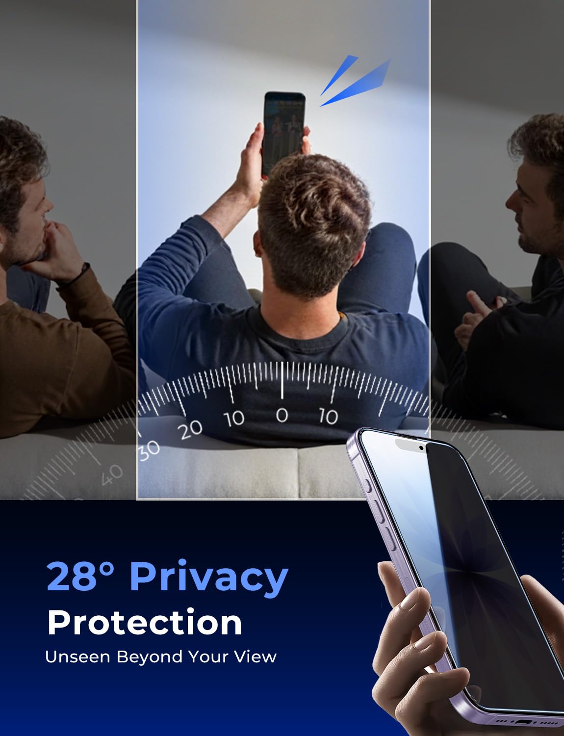 Magic John privacy protection for iPhone 17 6.3-inch