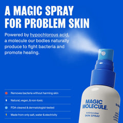 Magic Molecule Skin Cleanser pack of 3 displayed on shelf