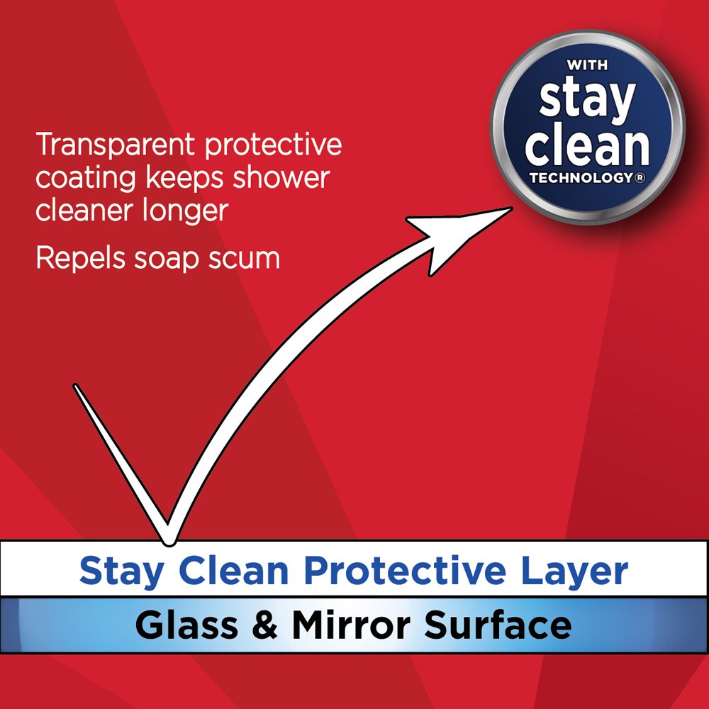 Magic Shower Cleaner nozzle-dispense shown for precise spray control.