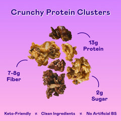 Magic Spoon granola honey almond pack with a light, natural sweetness