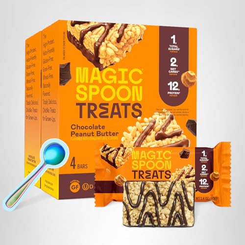 Magic Spoon Treats bar on desk — quick, healthy energy boost.