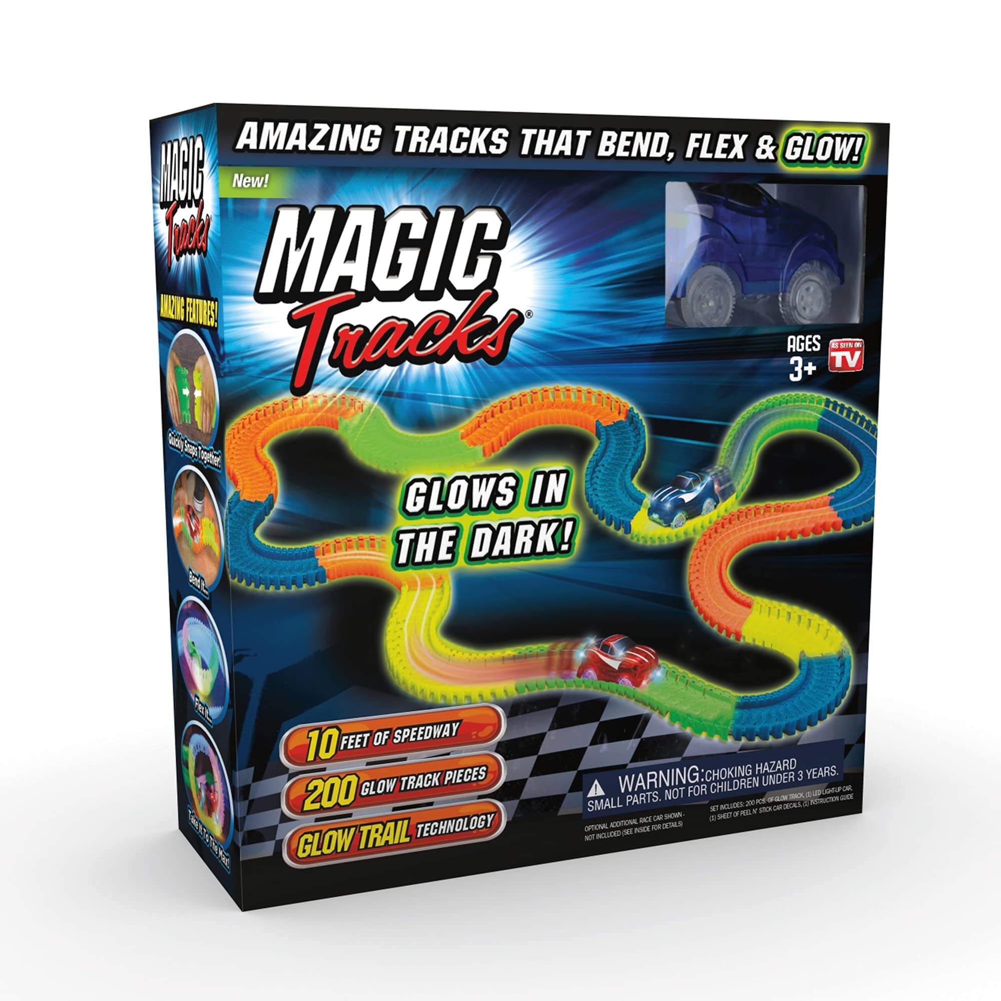 Magic Tracks glow track neon bendable for creative play
