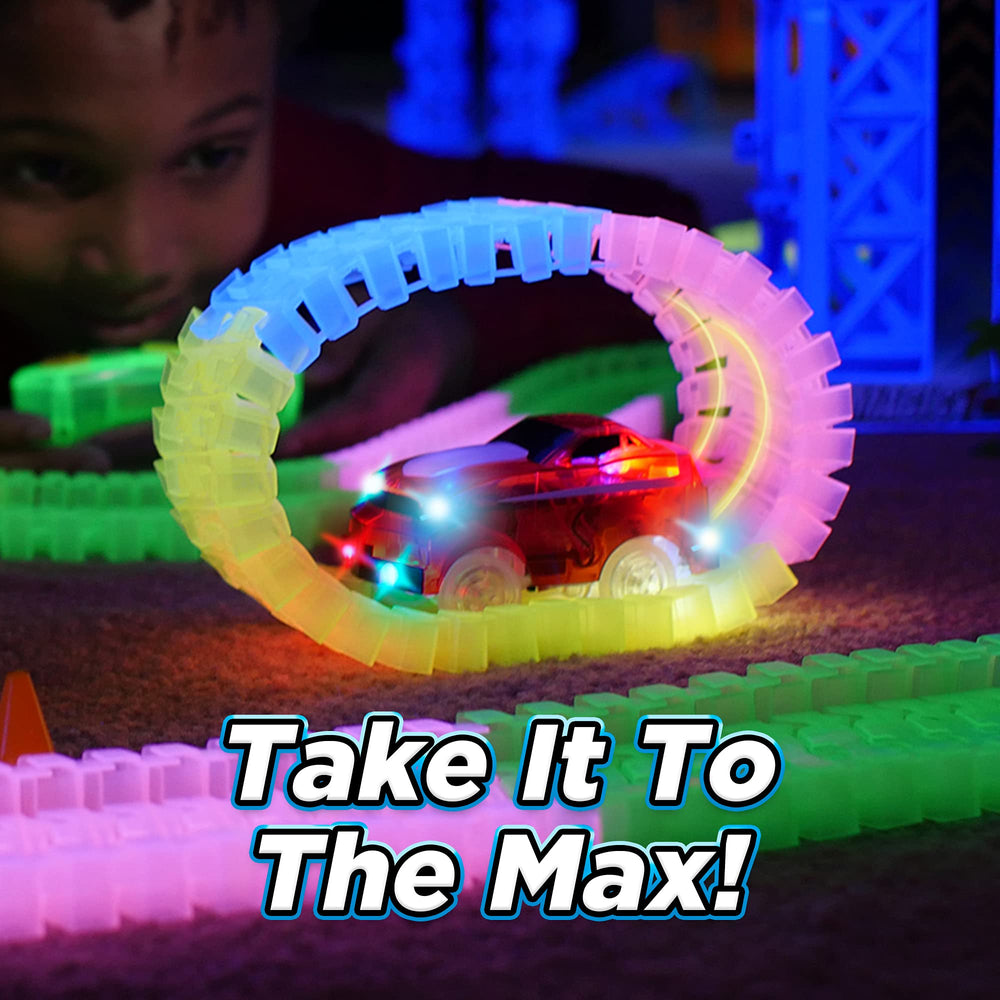 Magic Tracks teaches creativity for ages 3 plus with safe, imaginative racing