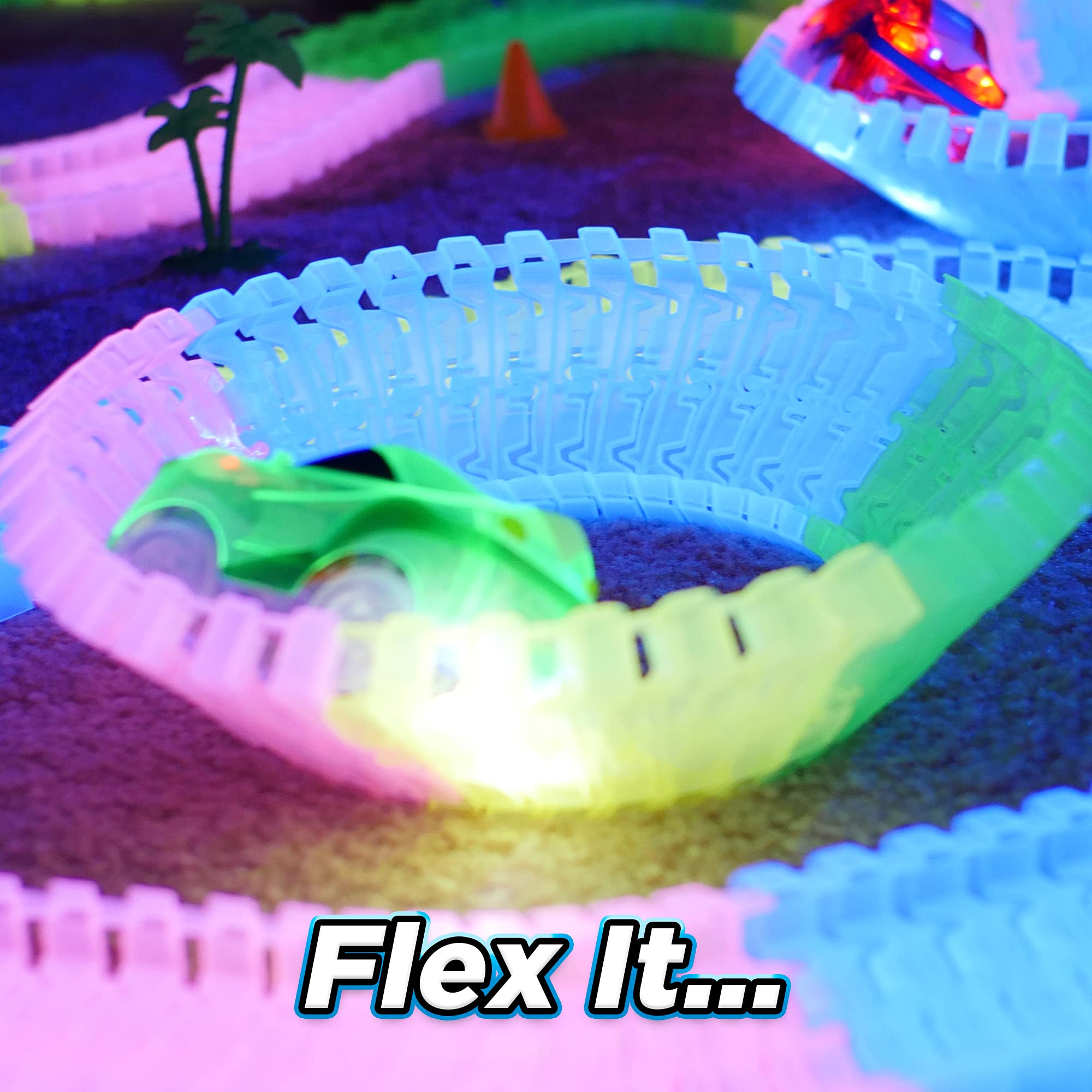 Magic Tracks portable roll-up storage makes travel-friendly play possible