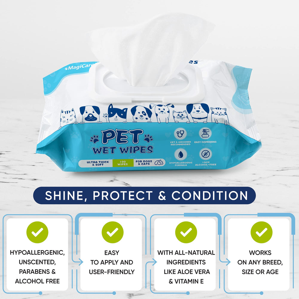 MAGICARE waterless cleaning ideal between baths or travel