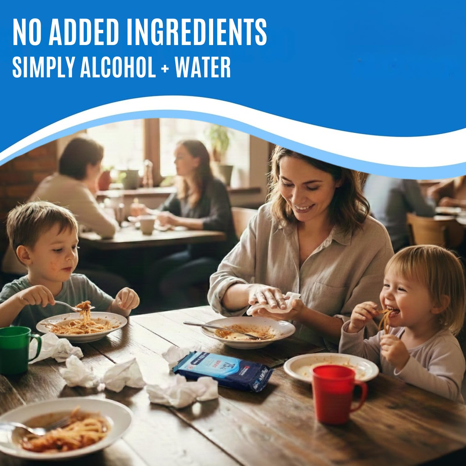 MagiCare unscented wipes ideal for sensitive skin and fragrance-free cleansing.