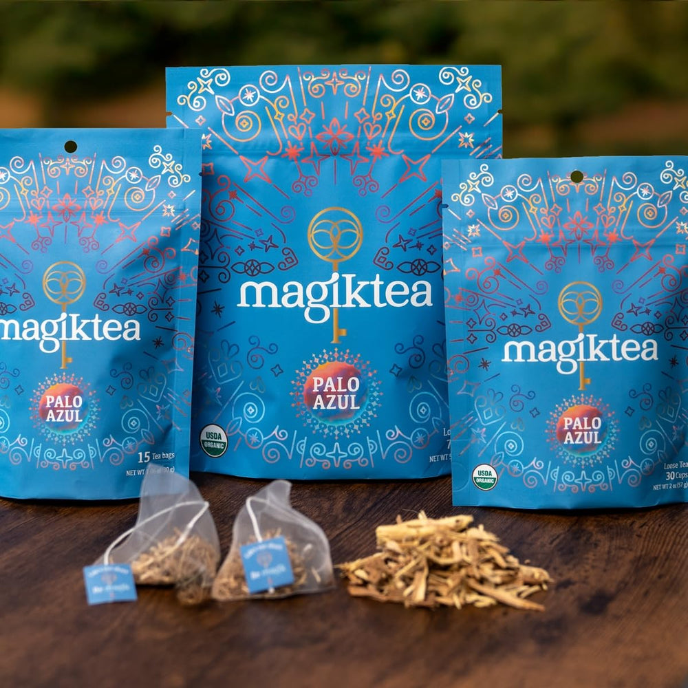 Magiktea Palo Azul USDA Organic label ensures clean sourcing