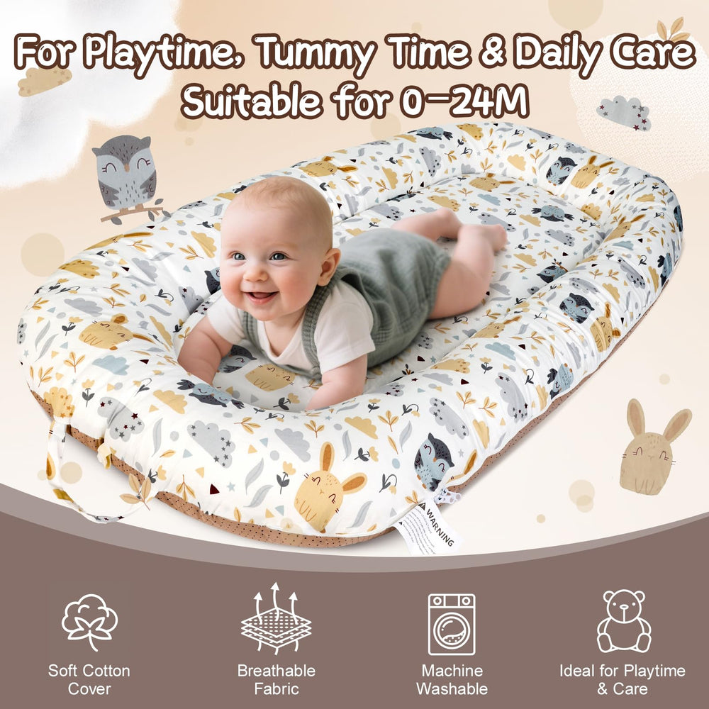 MAGINP Baby Lounger adjustable-grow feature adapts as baby grows