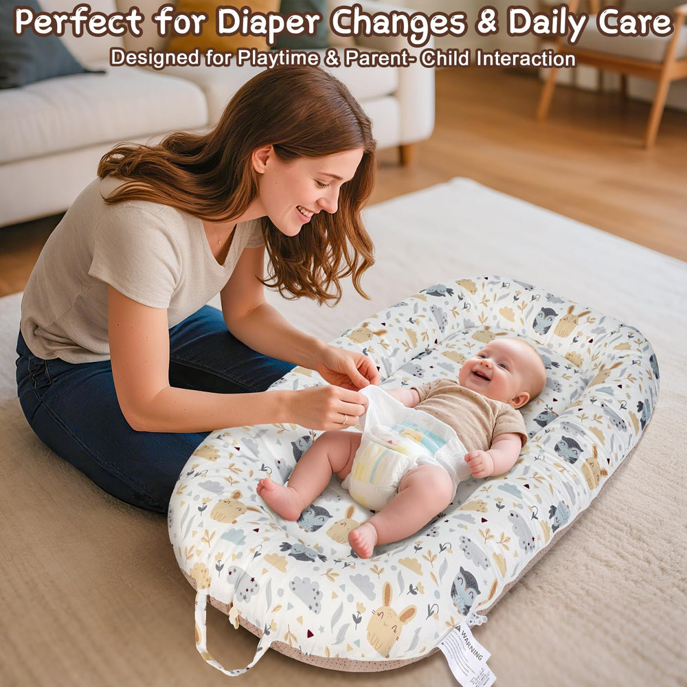 MAGINP Baby Lounger multi-use for play, diaper duty, and travel