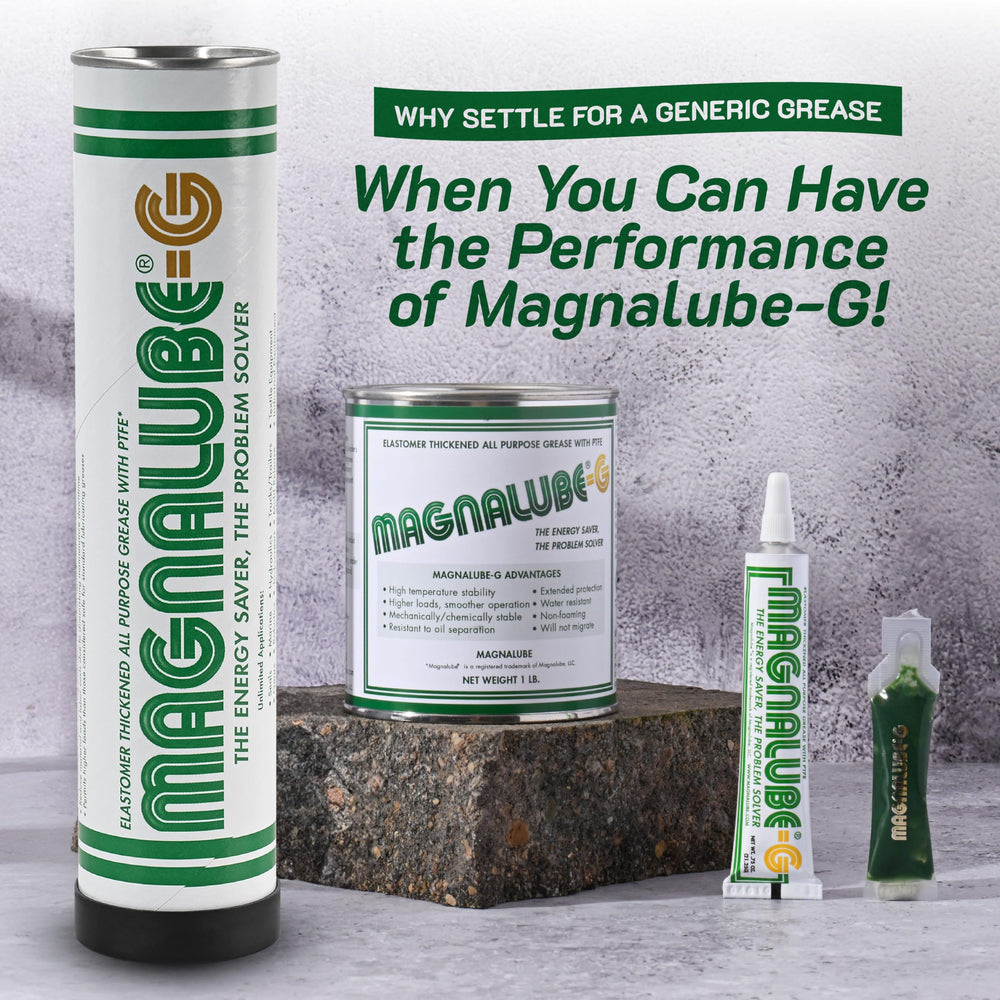 Magnalube-G garage tools stay ready with long-lasting lubrication.