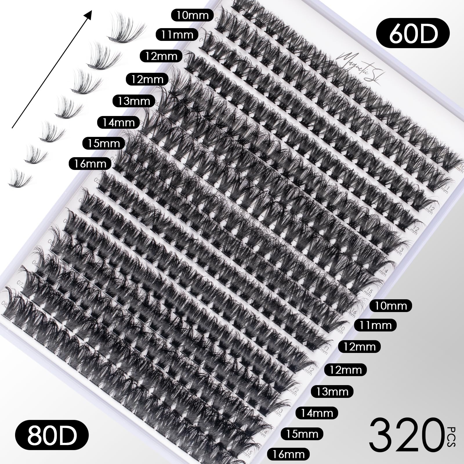 Magnetic SL lash remover for safe removal without tugging.