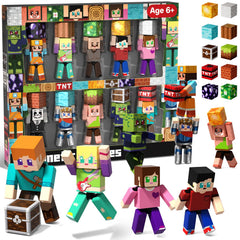 Magneverse action figure in a 360-degree pose for versatile play and fine motor skills