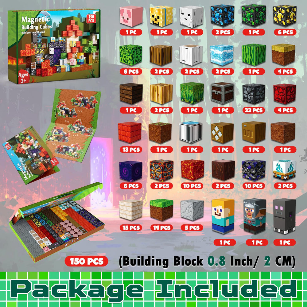 Magneverse red cabin world blocks for cozy storytelling and hands-on exploration.