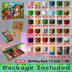 Magneverse red cabin world blocks for cozy storytelling and hands-on exploration.