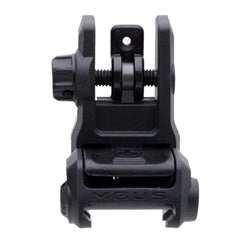 Magpul MBUS 3 rear sight deployed for ambidextrous quick adjustments.