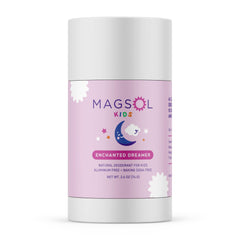 MagSol Organics Enchanted Dreamer deodorant bottle pour for smooth application and long-lasting freshness.