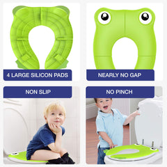 MAGTiMES non-slip silicone pads prevent shifting on any toilet surface.