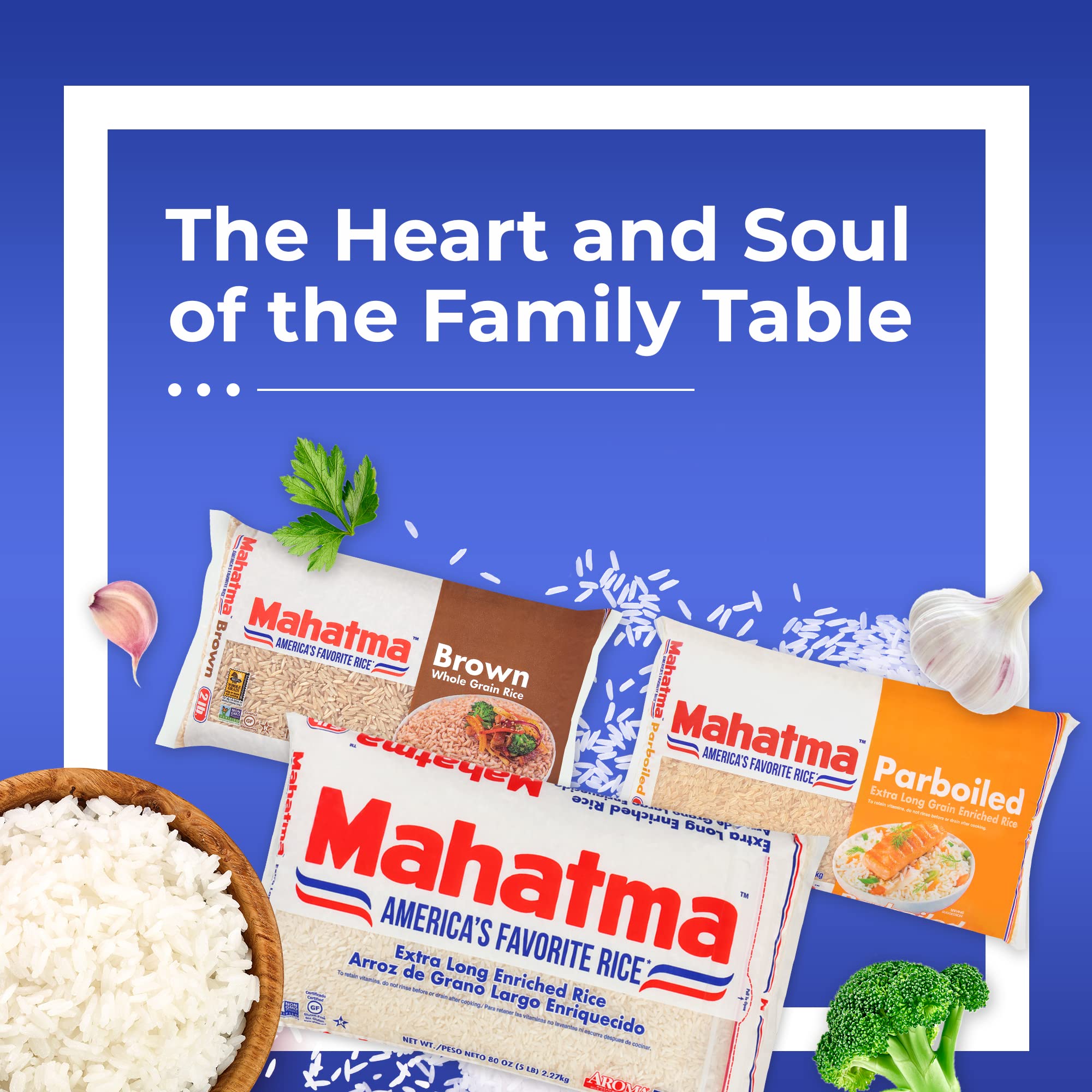 Rice pudding prepared with Mahatma rice for a creamy dessert base.