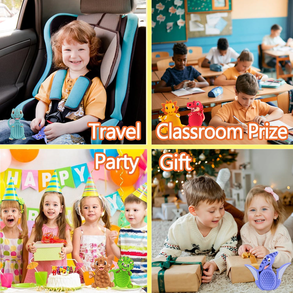 MAHMLOW classroom-friendly dino fidget supports focus during activities.