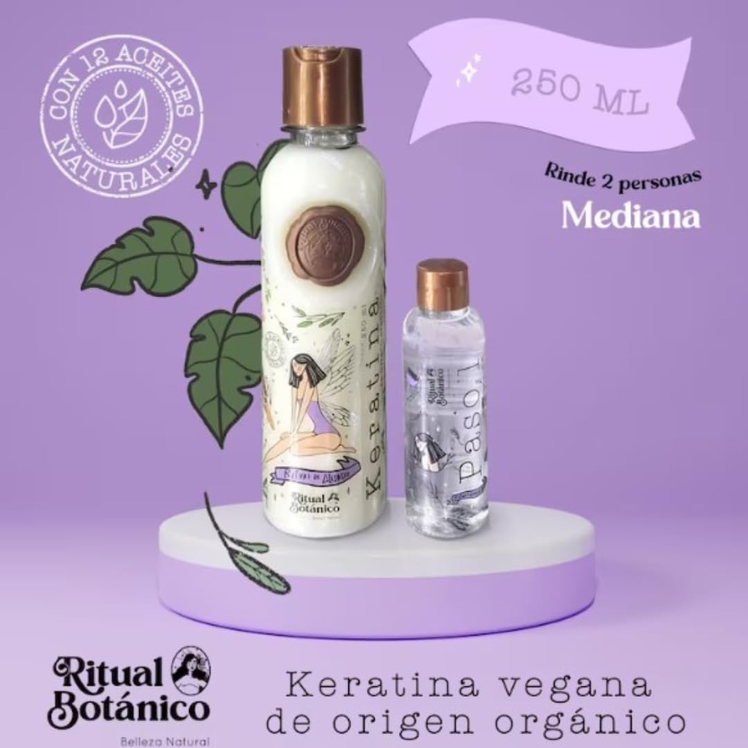 MAIKE AMOUR Keratin ingredients list highlights natural oils and amino acids