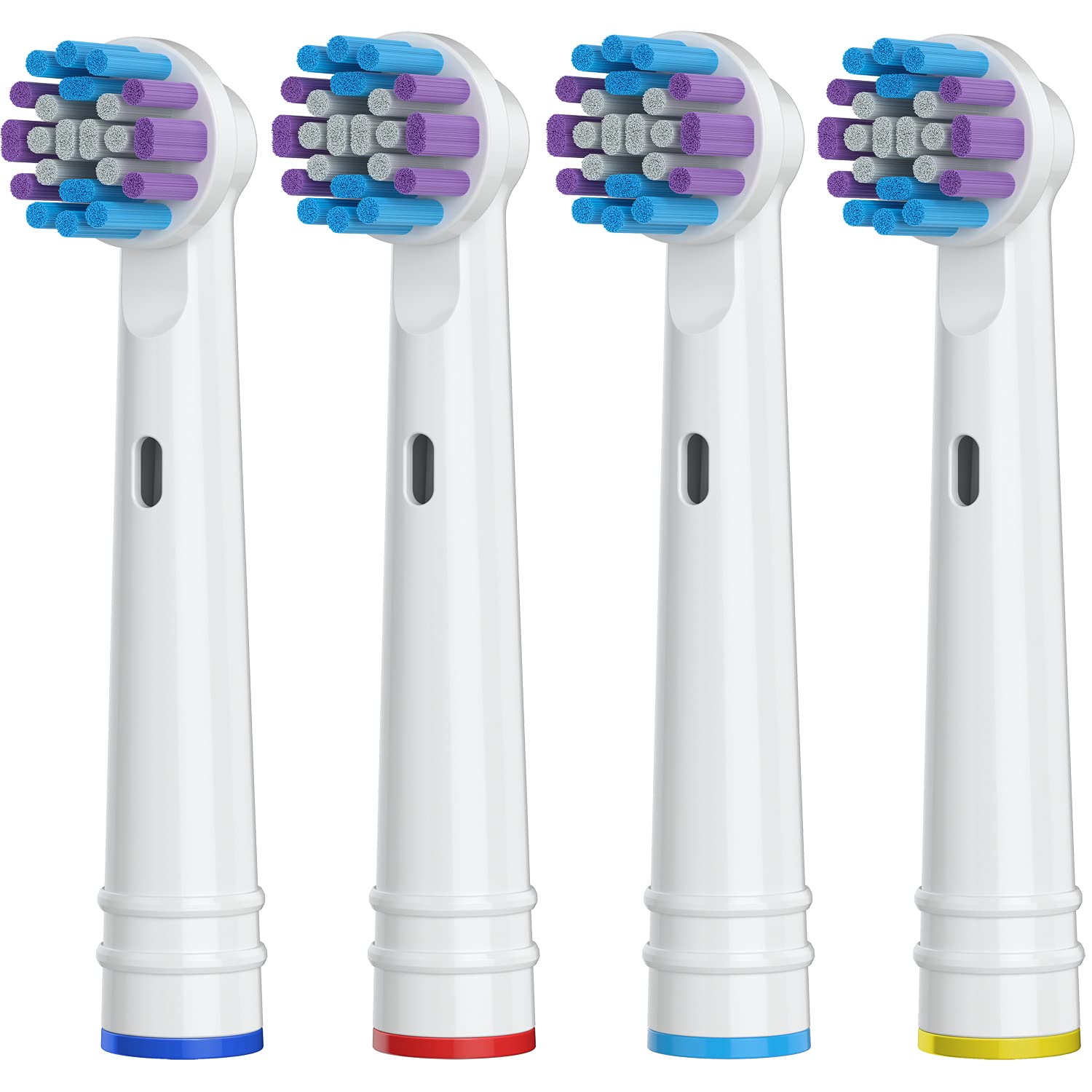 Mailink replacement heads four-pack, compatible with Oral-B, for a deep-cleaning feel.