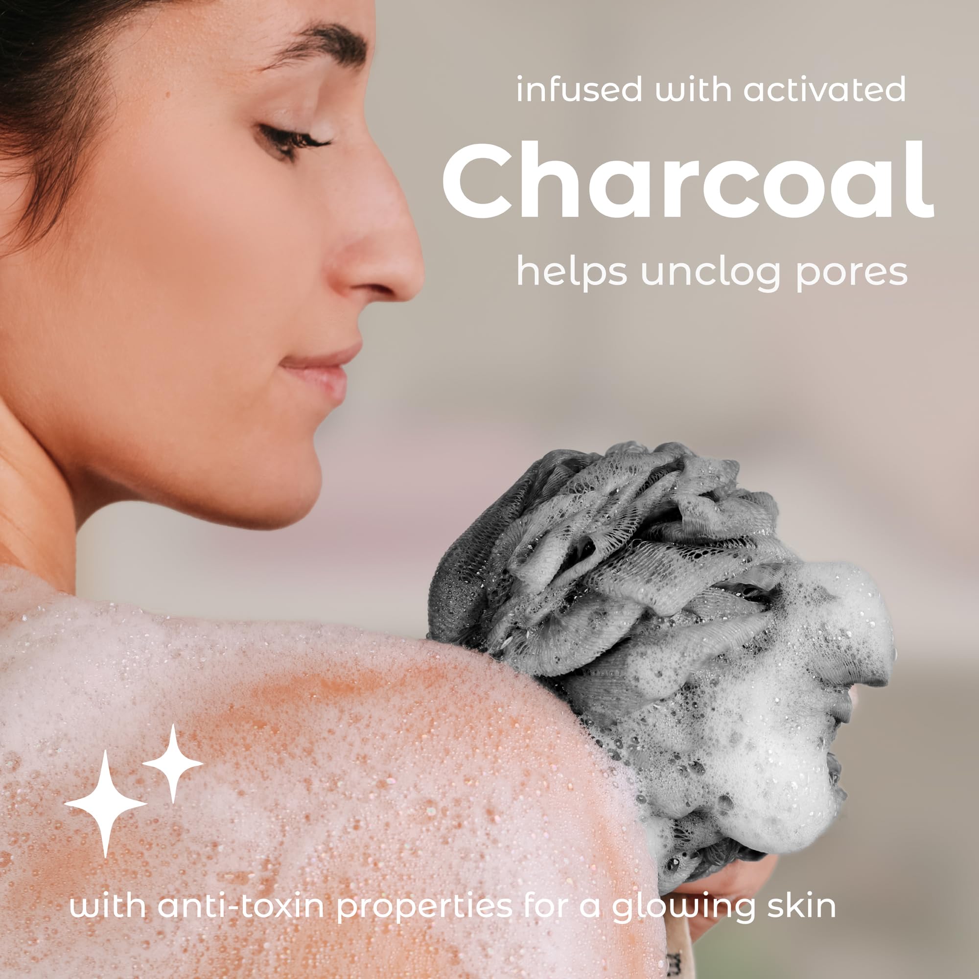 Three-pack packaging shown with neutral-toned bathroom decor.