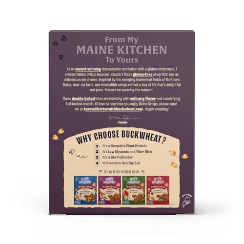 Maine Crisp on a cheese board with olives and feta, inviting pairings.