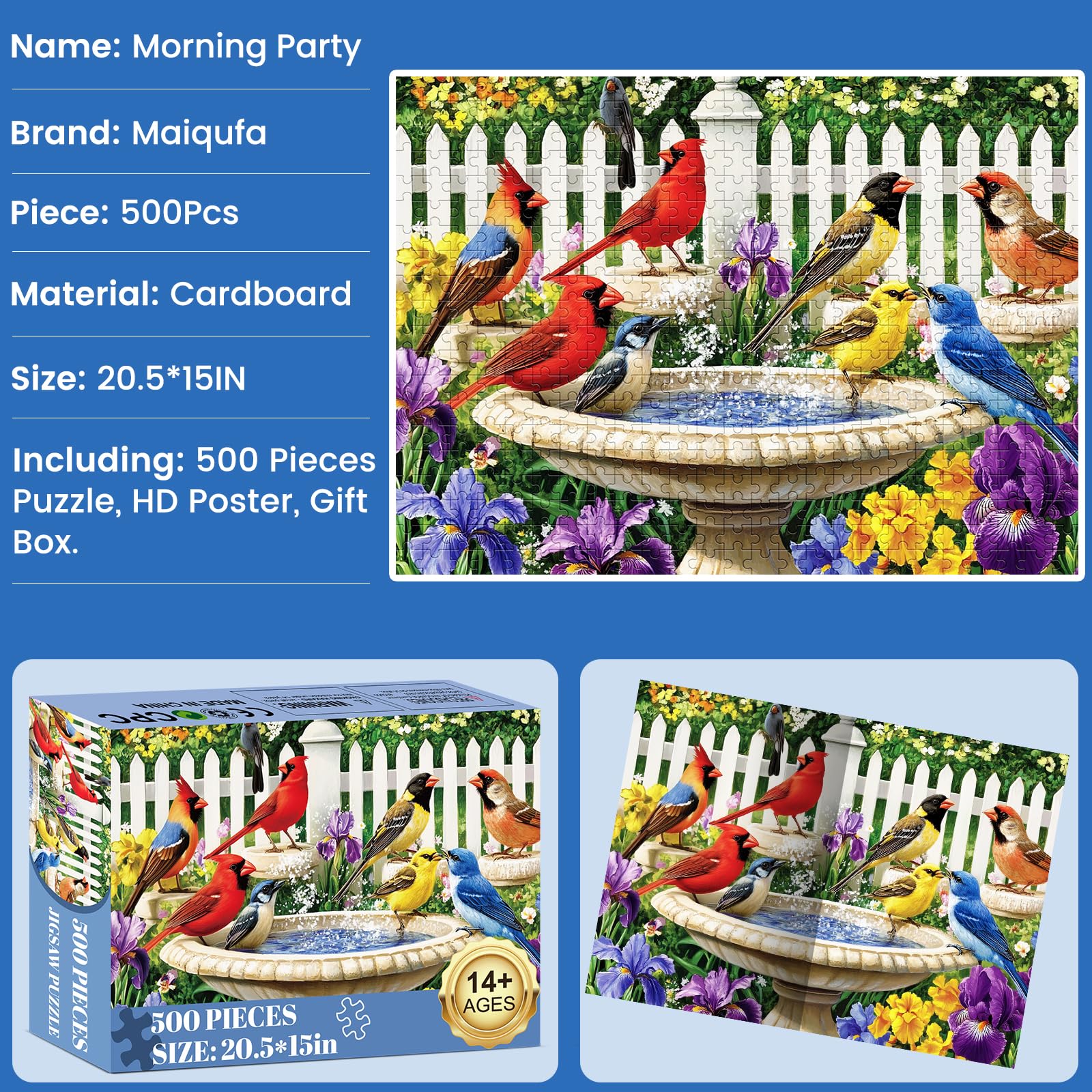 Maiqufa gift packaging puzzle, thoughtful present for birthdays or holidays