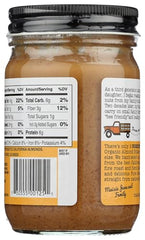 Maisie Jane's Almond Butter Smooth spread on apple slices for a protein-rich snack.