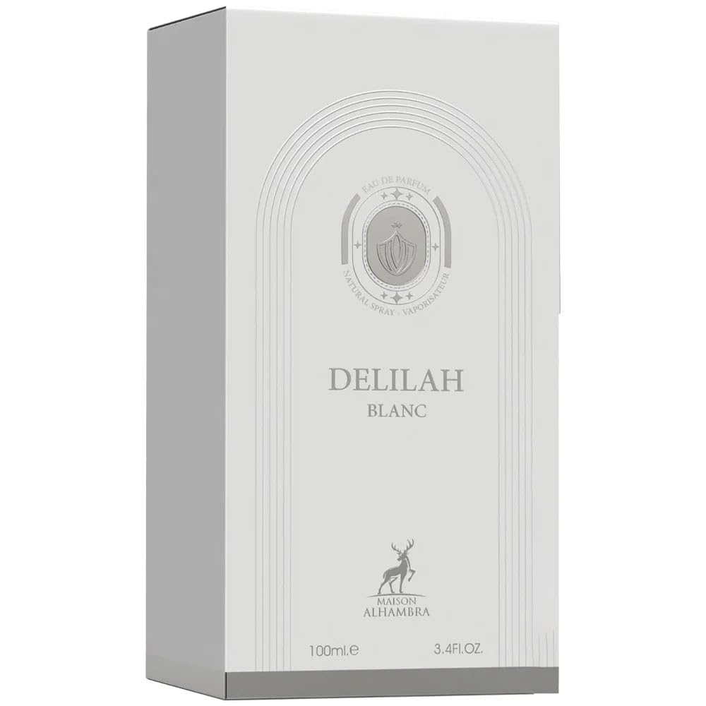 Delilah Blanc floral heart with amber warmth for evening allure
