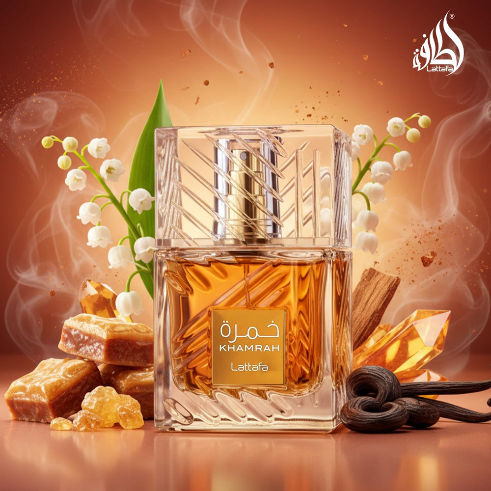 Maison Alhambra Khamrah dates accord note, gourmand hint for evenings.