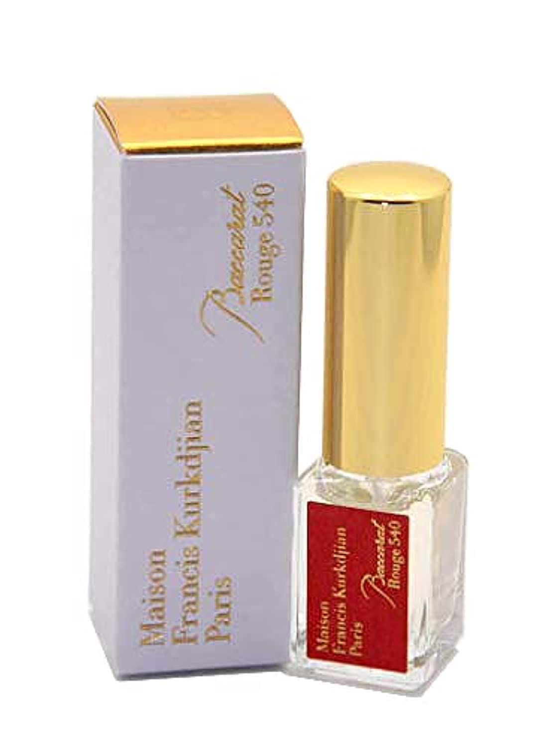 Maison Francis Kurkdjian Baccarat Rouge 540 travel bottle pour, elegant scent on the go.