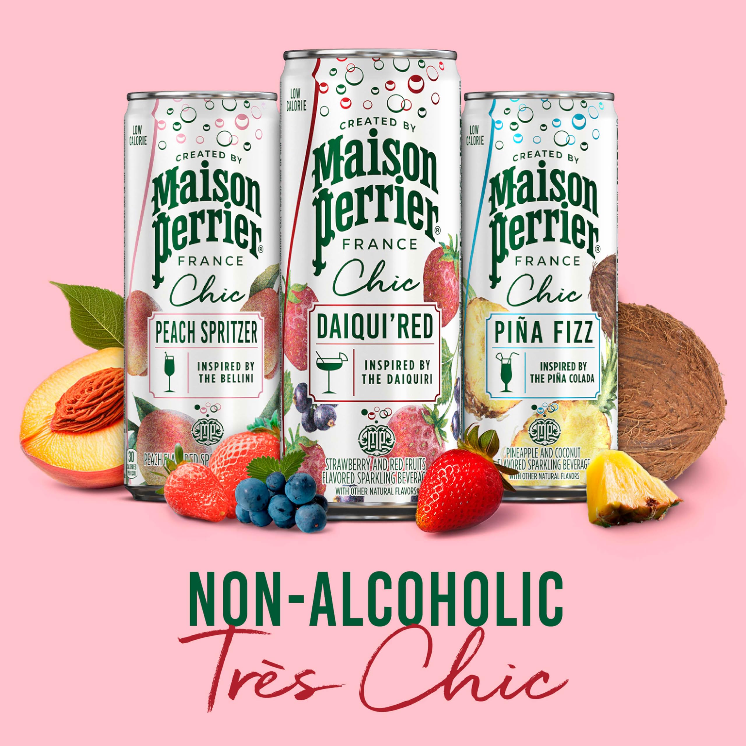 Maison Perrier Chic Variety Pack display, ideal for tastings.