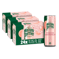 Maison Perrier Forever Grapefruit can front view for crisp citrus refreshment.