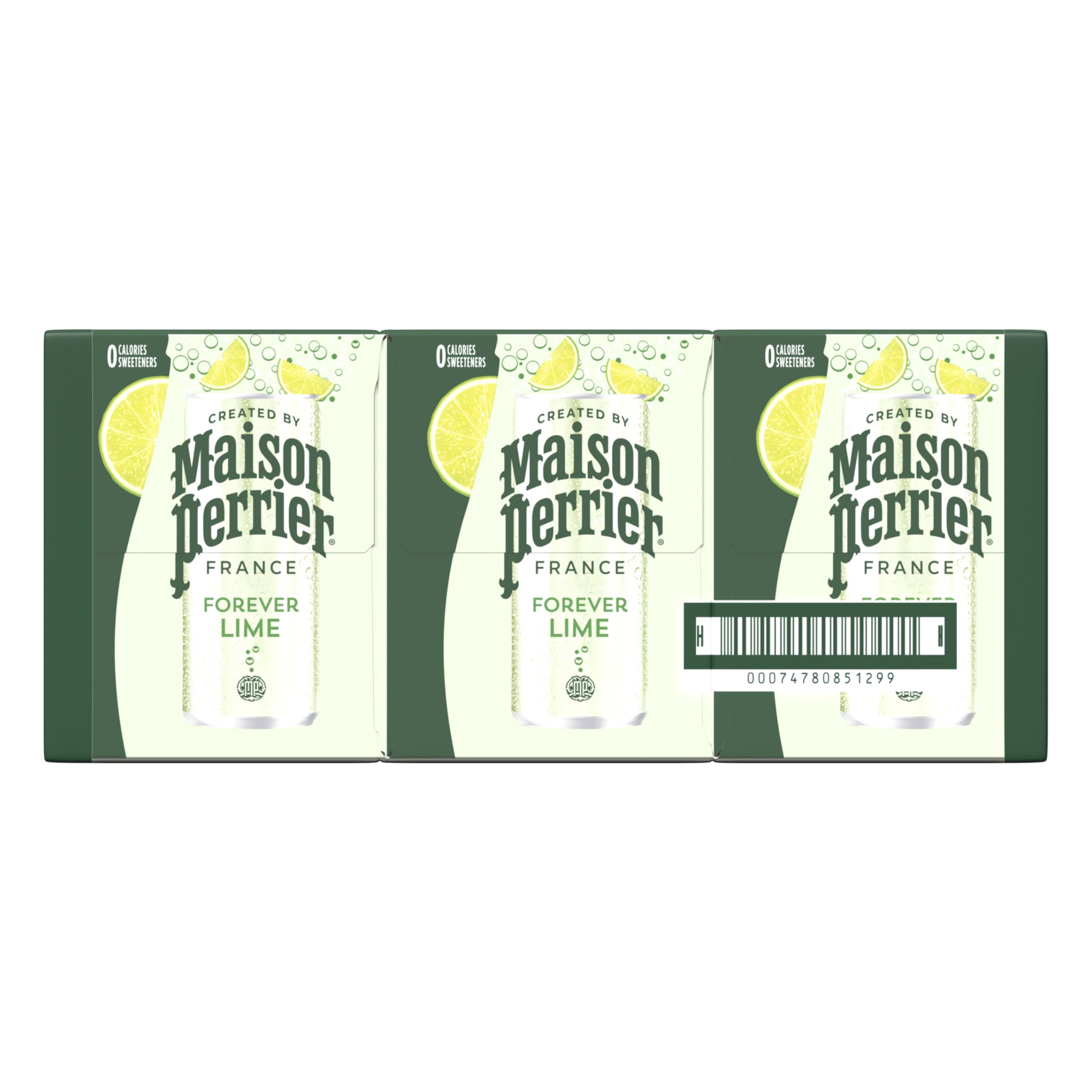 Maison Perrier Forever Lime 11.15 fl oz can delivers flavor with zero calories.