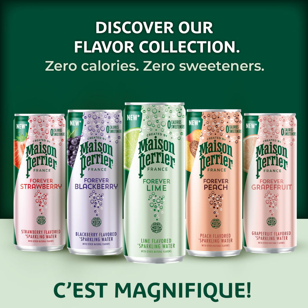 Maison Perrier Forever Lime on-the-go can fits bags and desks.