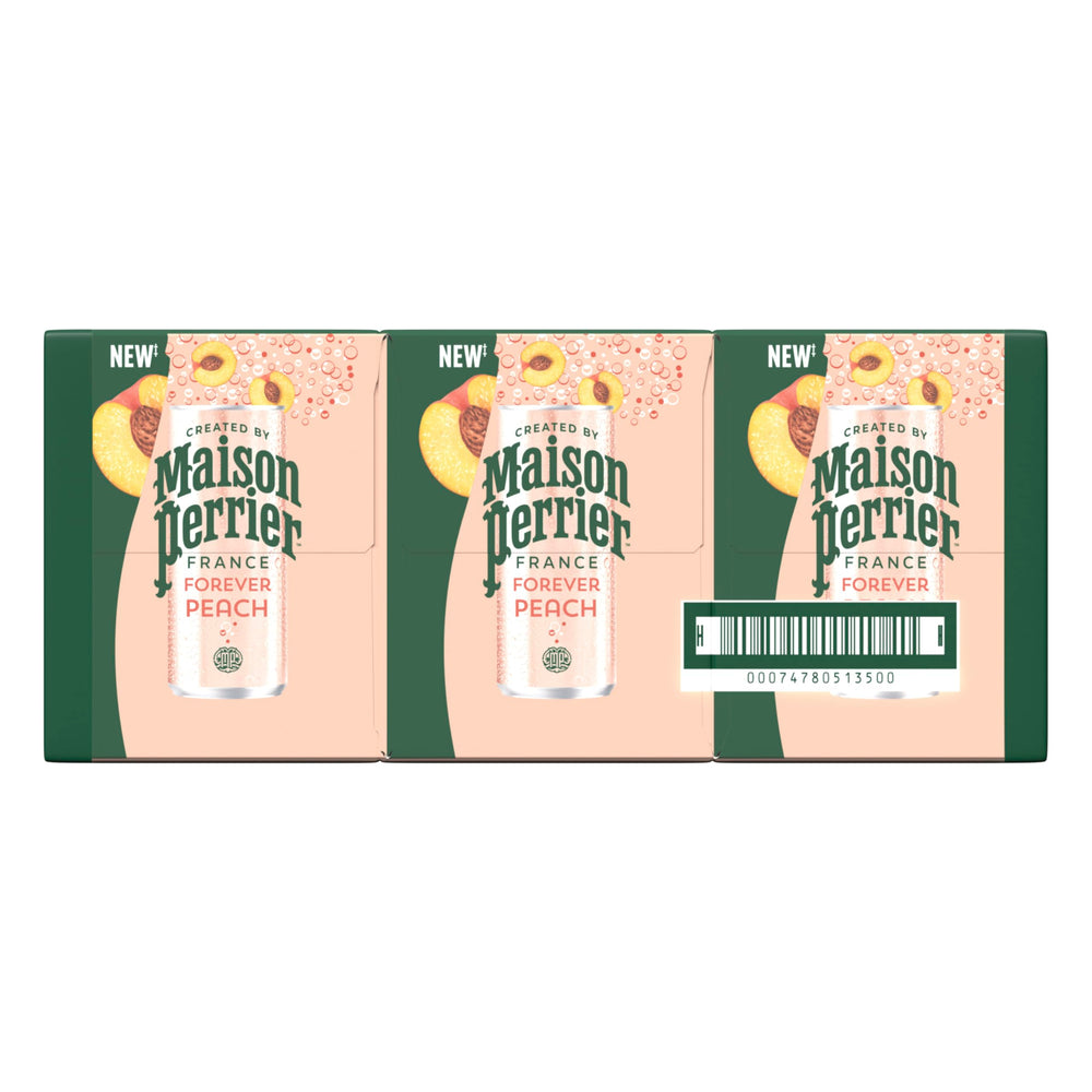 Zero calories and no sweeteners in Maison Perrier Forever Peach.