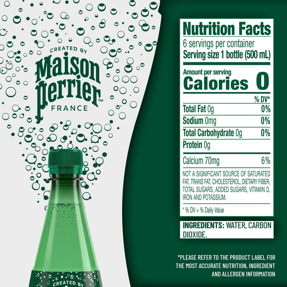 Maison Perrier Ultimate bottle front display highlighting elegant, sophisticated branding.