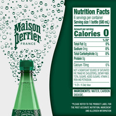 Maison Perrier Ultimate bottle front display highlighting elegant, sophisticated branding.