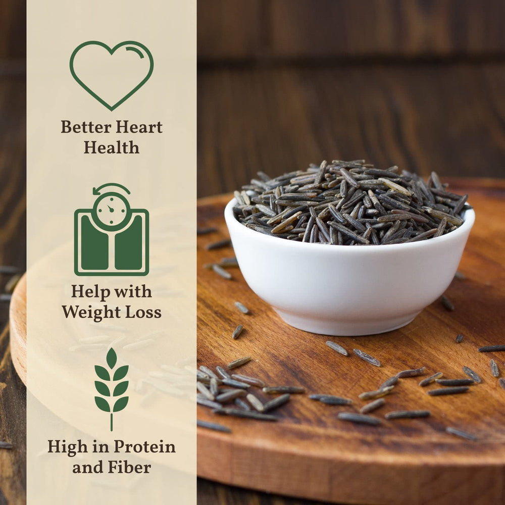 MAITREYA wild rice gluten-free option for balanced meals.