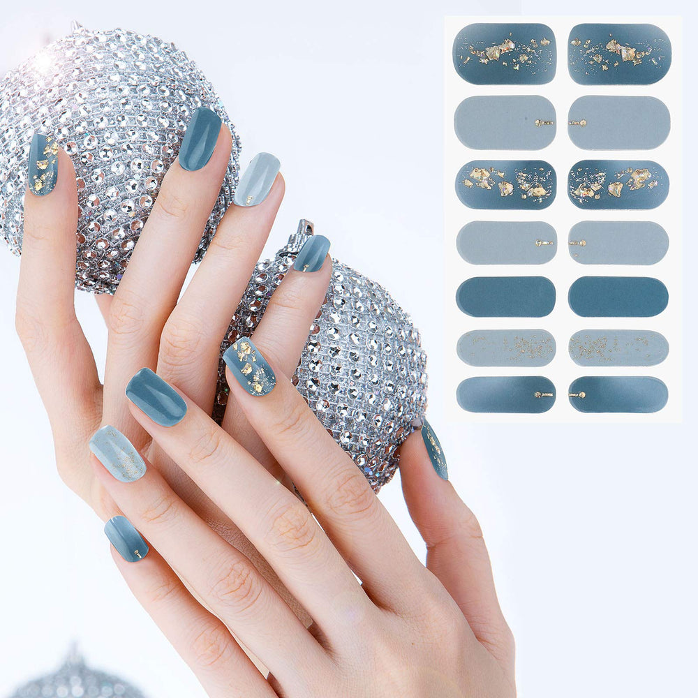 Maitys self-adhesive nail strips deliver durable wear with easy application.